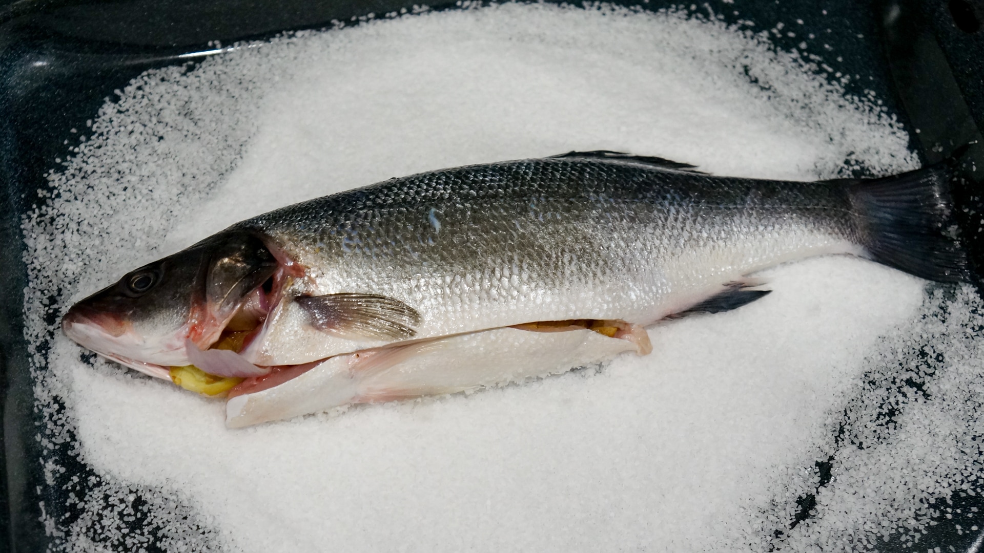 Branzino On Salt